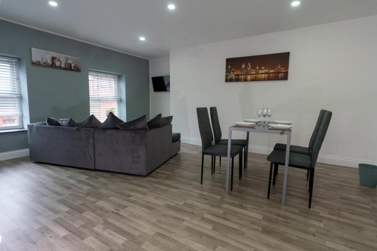 Modern Apartment In Liverpool City Centre Exterior foto